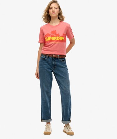 Outdoor Stripe Relaxed T-Shirt Image 2