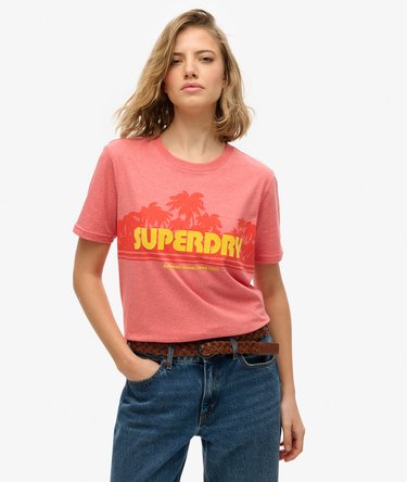 Outdoor Stripe Relaxed T-Shirt Image 1
