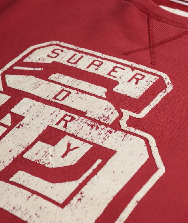 Athletic Essentials Relaxed Flock Crew Sweatshirt