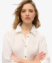 Casual Linen Boyfriend Shirt