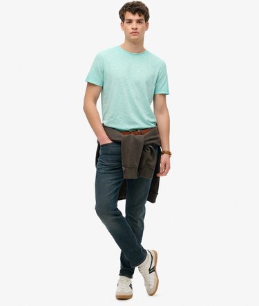 Raw Edge Slub T Shirt Image 2