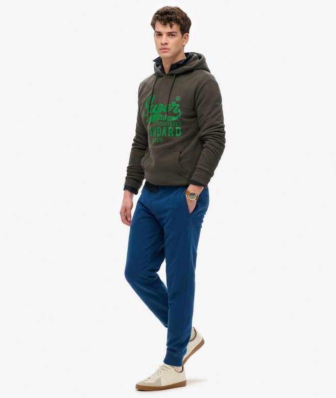 Essential Logo Half Brushed Joggers