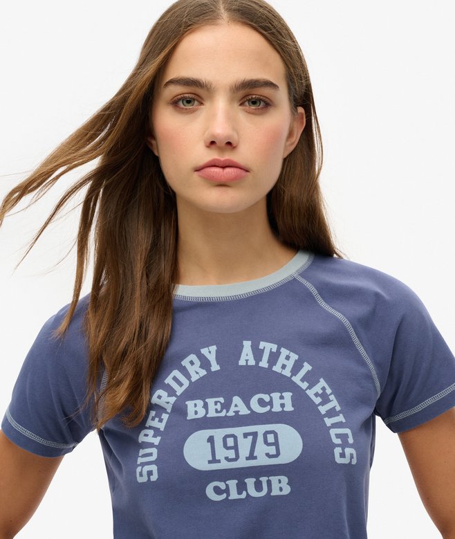 Athletic Raglan Graphic T-Shirt