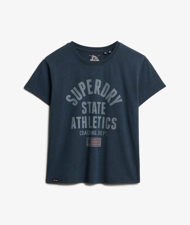Athletic Graphic Fitted T-Shirt