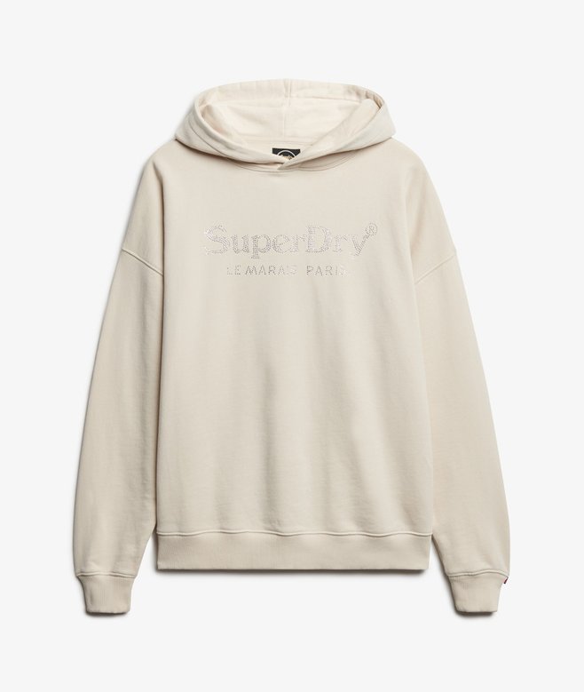 Venue Metallic Relaxed Hoodie