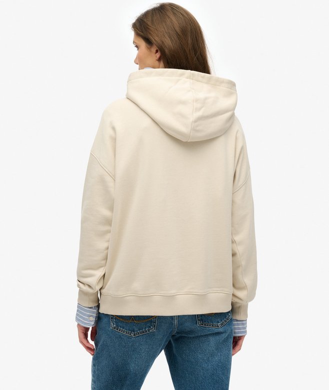 Venue Metallic Relaxed Hoodie
