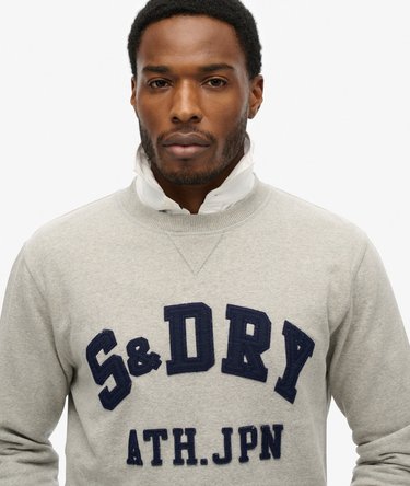 Vintage Athletic Crew Sweatshirt Image 3