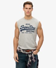 Vintage Logo Kiss Print Vest Top