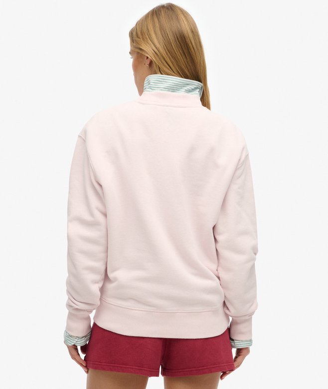 Souvenir Graphic Loose Crew Sweatshirt