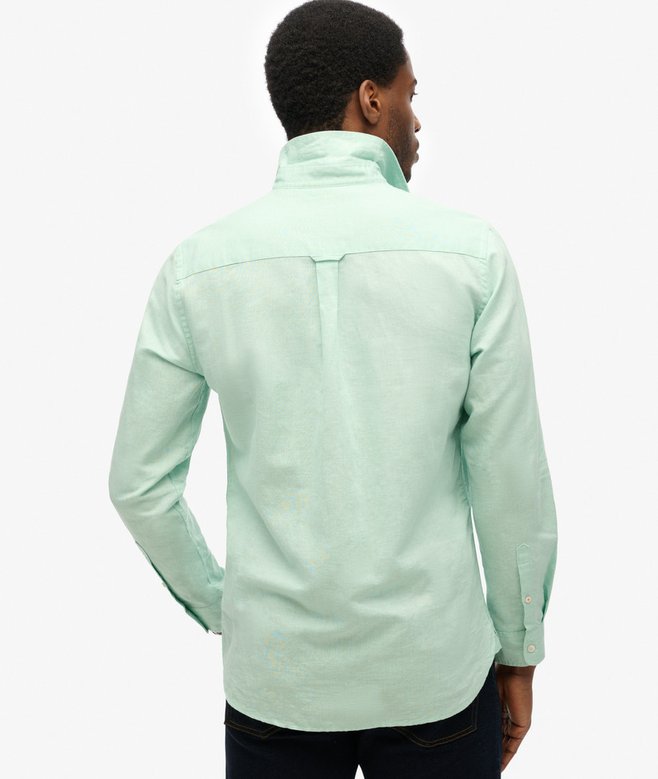 Cotton Linen Long Sleeve Shirt