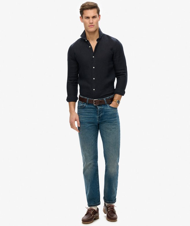 Embroidered Vacation Linen Shirt (1) 1 out of 5 stars, 1 reviews More Colours Available Price £38.49 Price reduced from £54.99 to You Save 30%