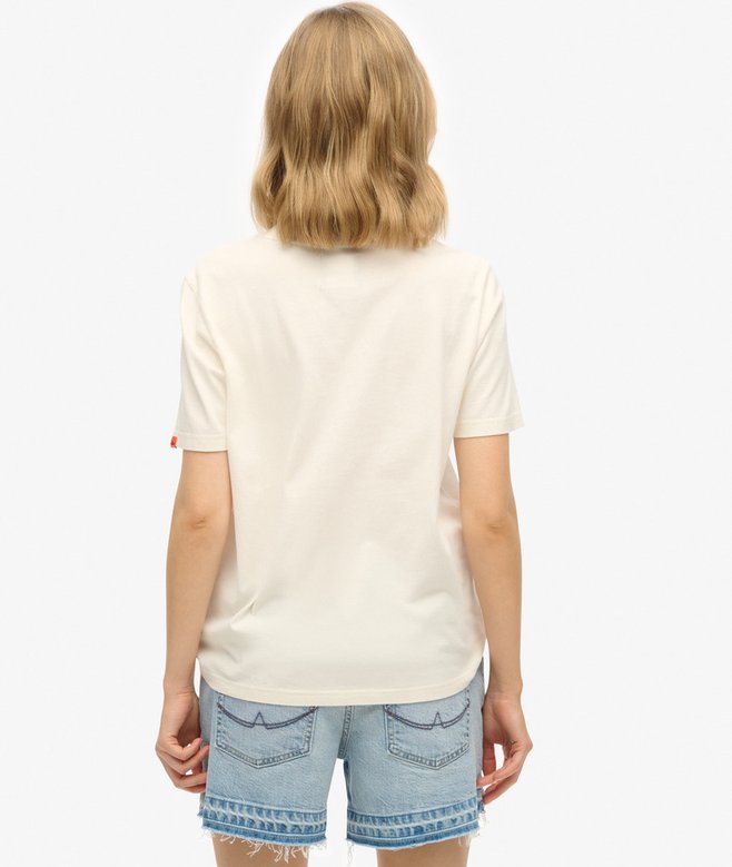 Embellished Varsity Relaxed T-Shirt