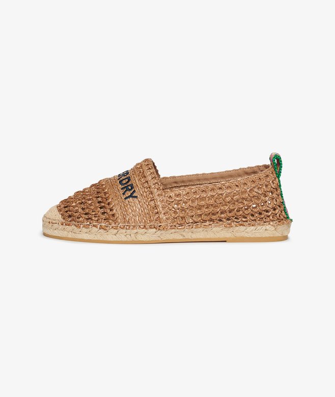 Raffia Espadrille Embroidered Shoe More Colours Available Price £22.49 Price reduced from £44.99 to You Save 50%