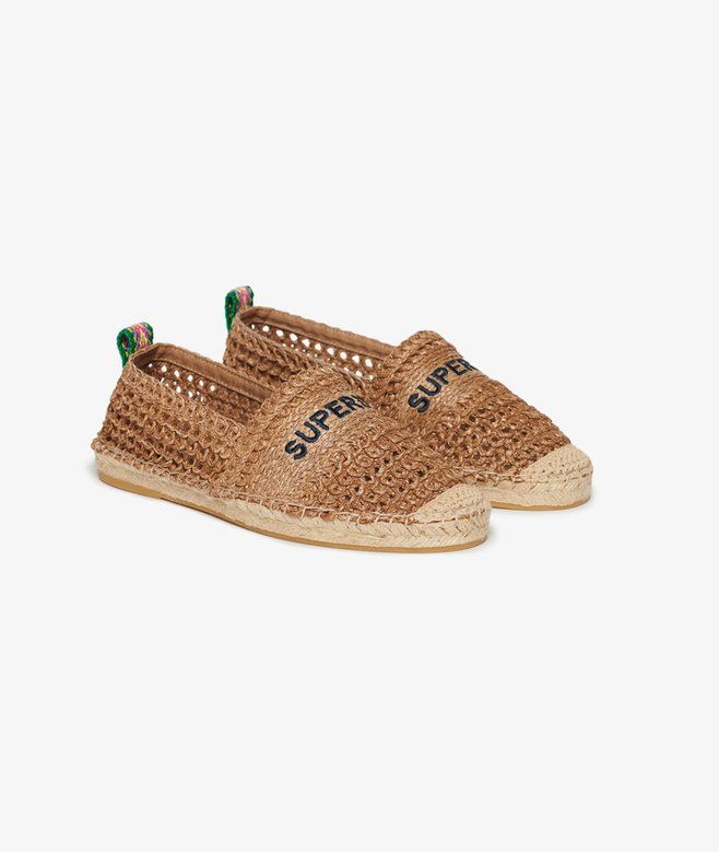 Raffia Espadrille Embroidered Shoe More Colours Available Price £22.49 Price reduced from £44.99 to You Save 50%