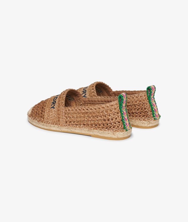 Raffia Espadrille Embroidered Shoe More Colours Available Price £22.49 Price reduced from £44.99 to You Save 50%