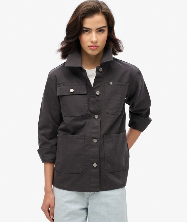 Embroidered Chore Jacket