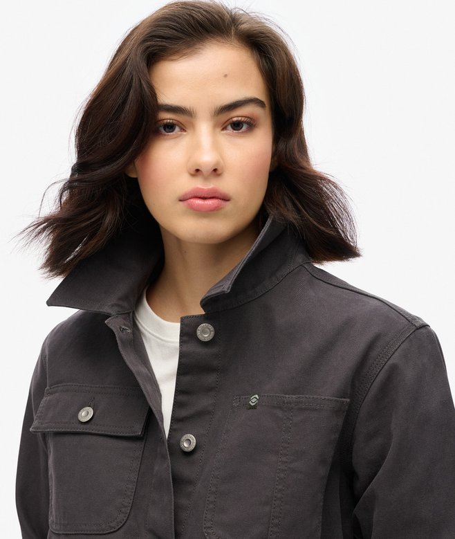 Embroidered Chore Jacket