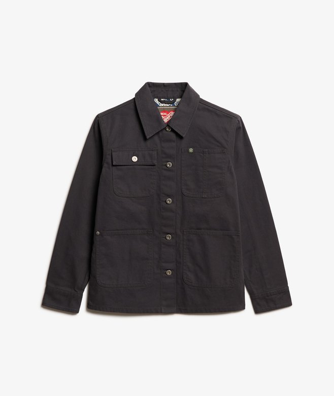 Embroidered Chore Jacket