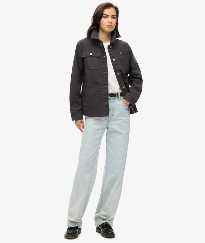 Embroidered Chore Jacket