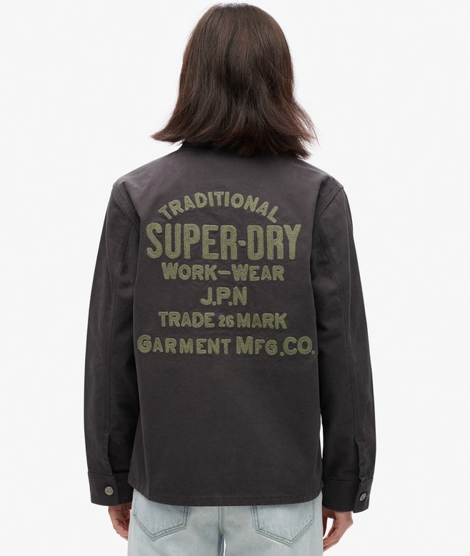 Embroidered Chore Jacket