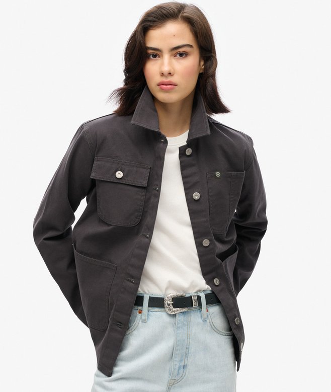Embroidered Chore Jacket