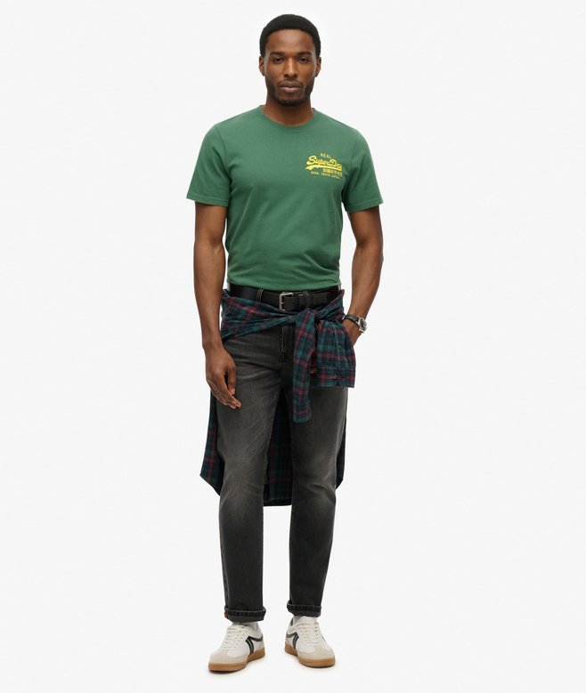 Vintage Logo Embroidered Relaxed T-Shirt