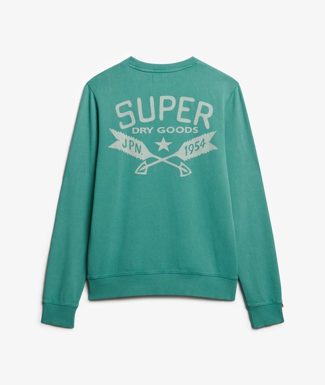 Lo-Fi Outdoor Mono Relaxed Crew Sweatshirt