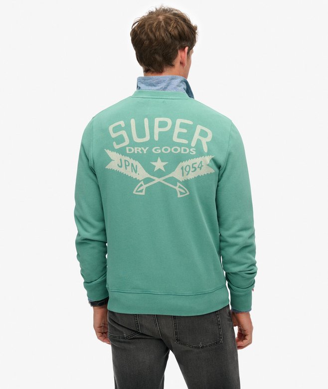 Lo-Fi Outdoor Mono Relaxed Crew Sweatshirt