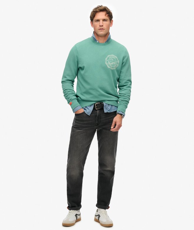 Lo-Fi Outdoor Mono Relaxed Crew Sweatshirt