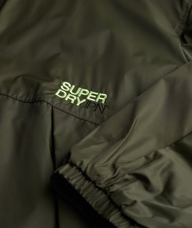Hooded Logo Windbreaker Jacket Image 6