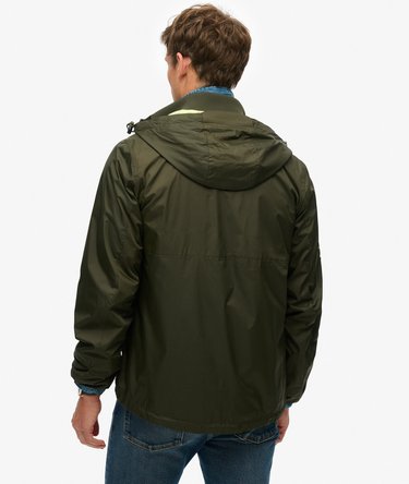 Hooded Logo Windbreaker Jacket Image 5