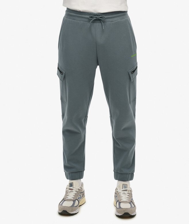 Pantalon de survêtement en nylon avec logo
