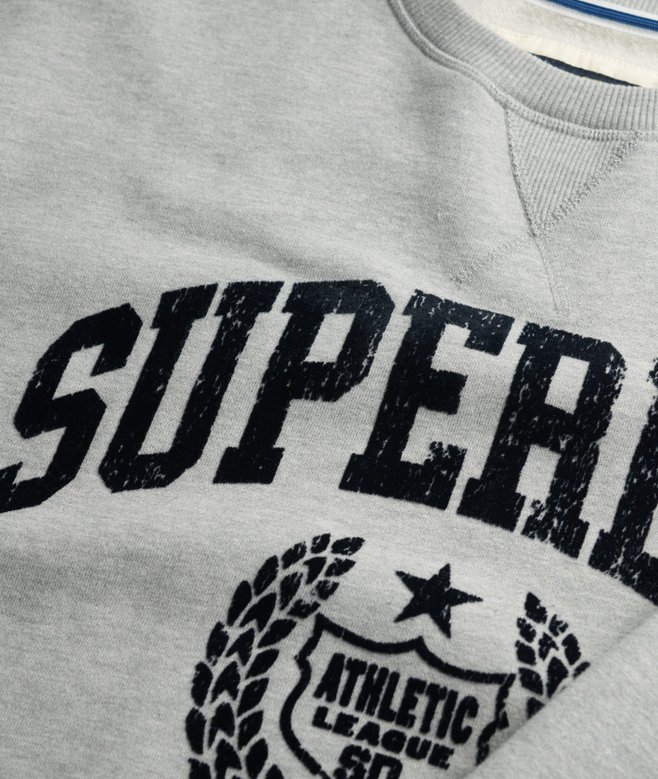 Athletic Relaxed Flock Sweatshirt
