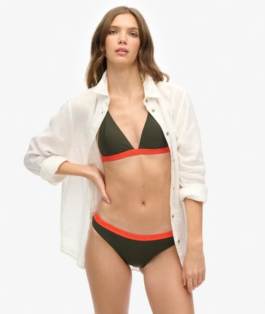 Elastic Classic Bikini Bottoms Image 1