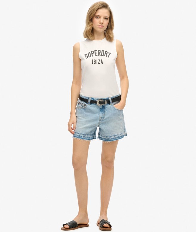 Sport Luxe Fitted Tank Top