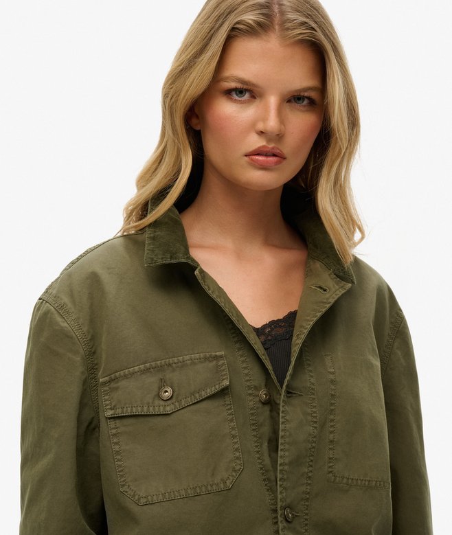 The Merchant Store - Oversized Cotton Work Jacket