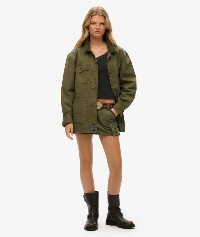 The Merchant Store - Oversized Cotton Work Jacket