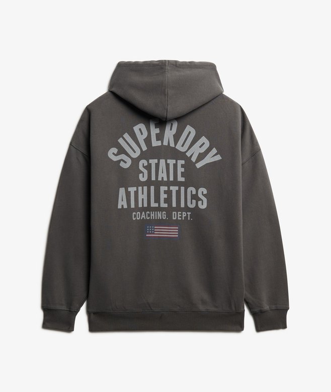 Athletic Essentials Oversized Zip Hoodie