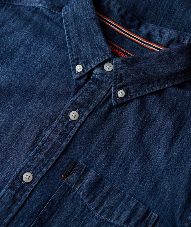 Essential Long Sleeve Denim Shirt