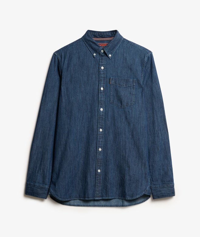 Essential Long Sleeve Denim Shirt