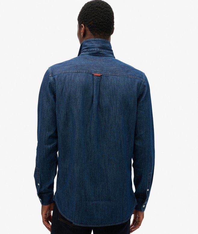 Essential Long Sleeve Denim Shirt