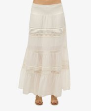 Ibiza Lace Mix Maxi Skirt