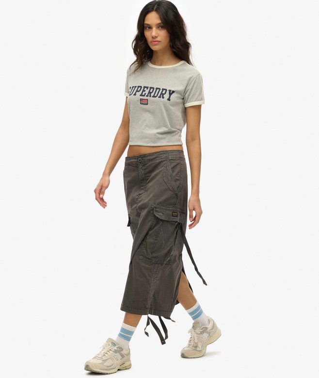 Cargo Midi Skirt