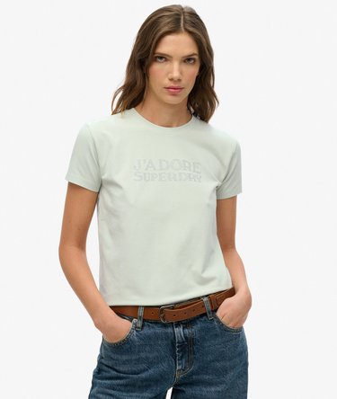 Sport Luxe Fitted T-Shirt Image 1
