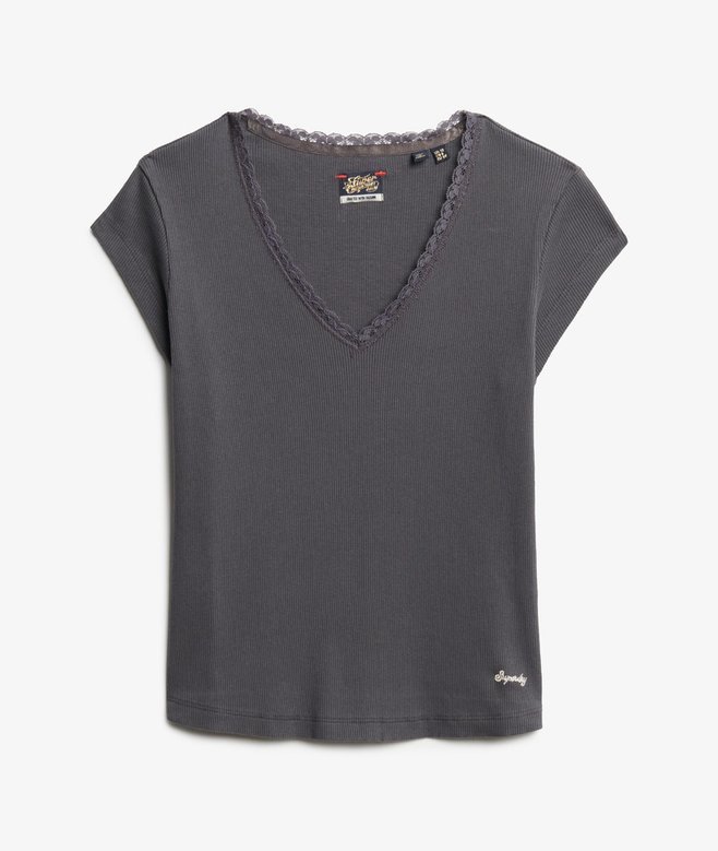 Essential Lace Trim Top