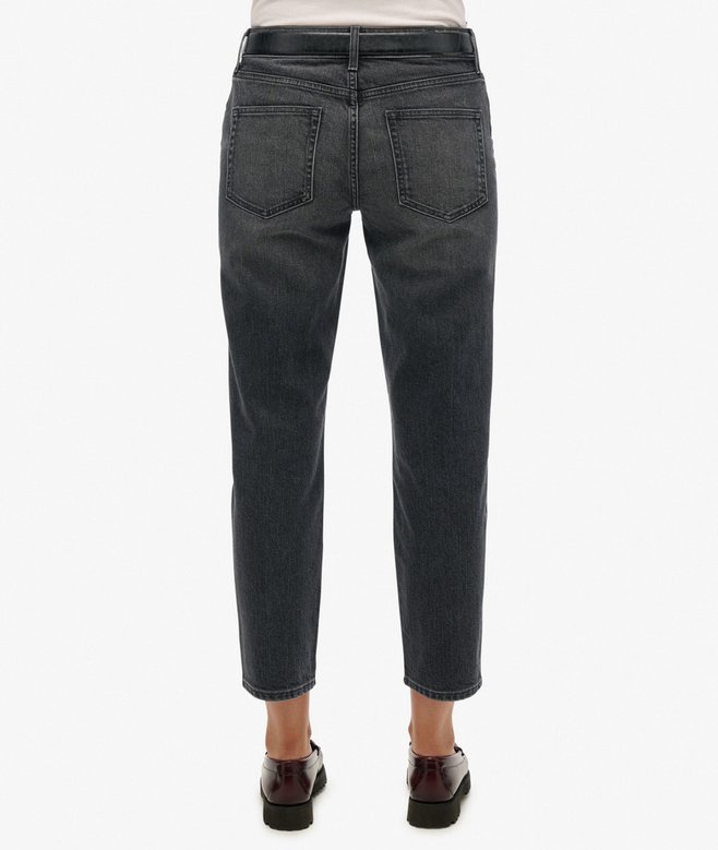Organic Cotton Mid Rise Slim Jeans