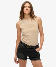 Figurbetontes Sport Luxe Tanktop