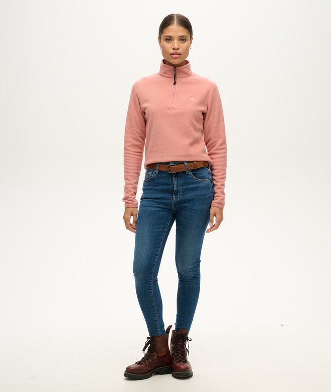 Polar Fleece Half Zip Jumper