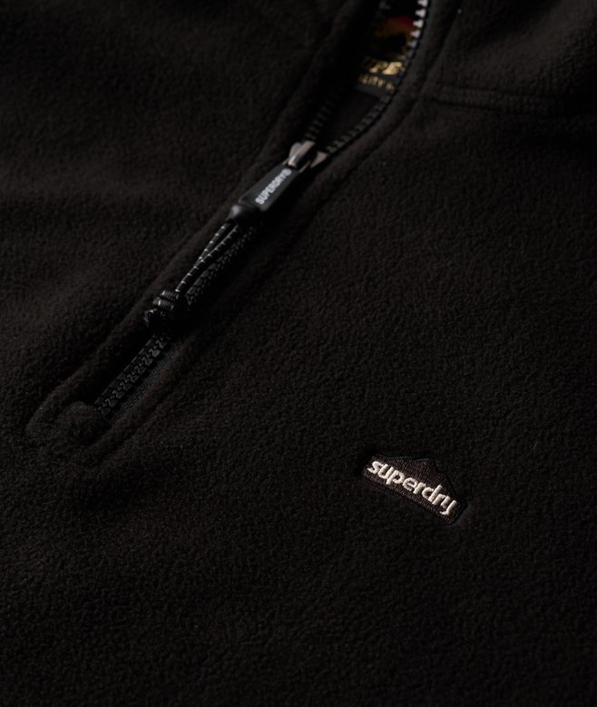Polar Fleece Cropped Half Zip