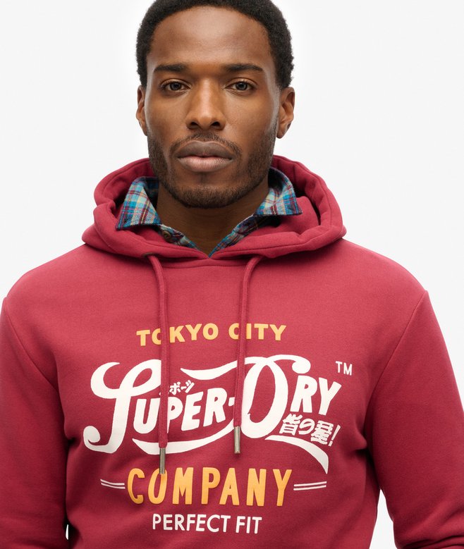 Perfect Fit Script Hoodie